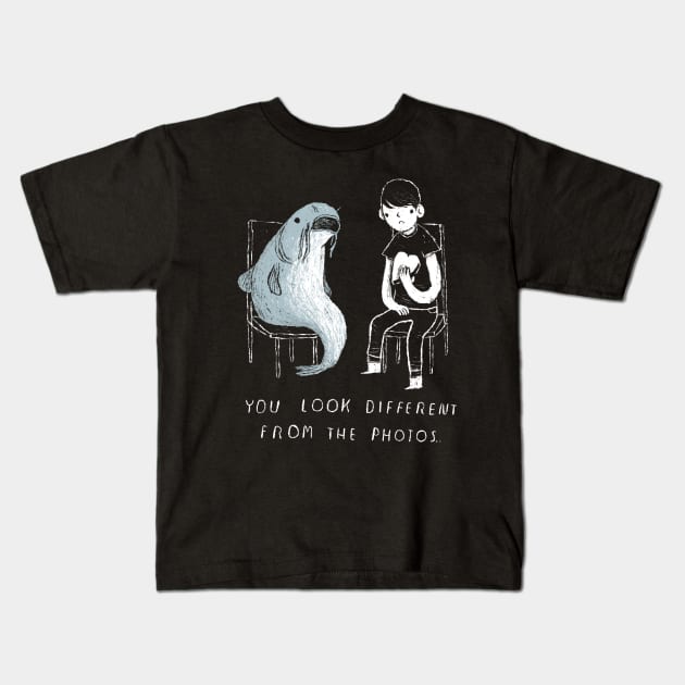 catfished Kids T-Shirt by Louisros